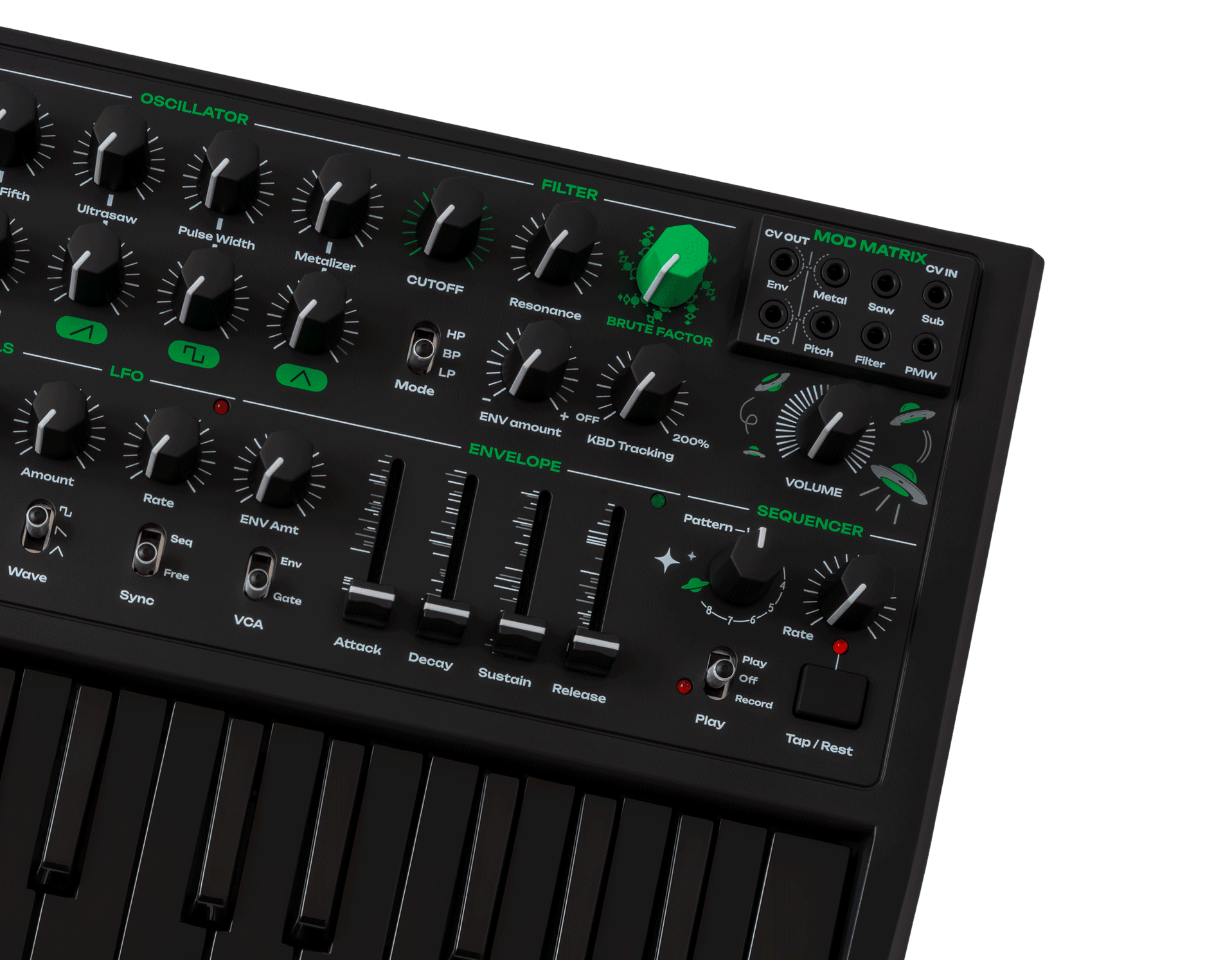 Arturia MicroBrute UFO