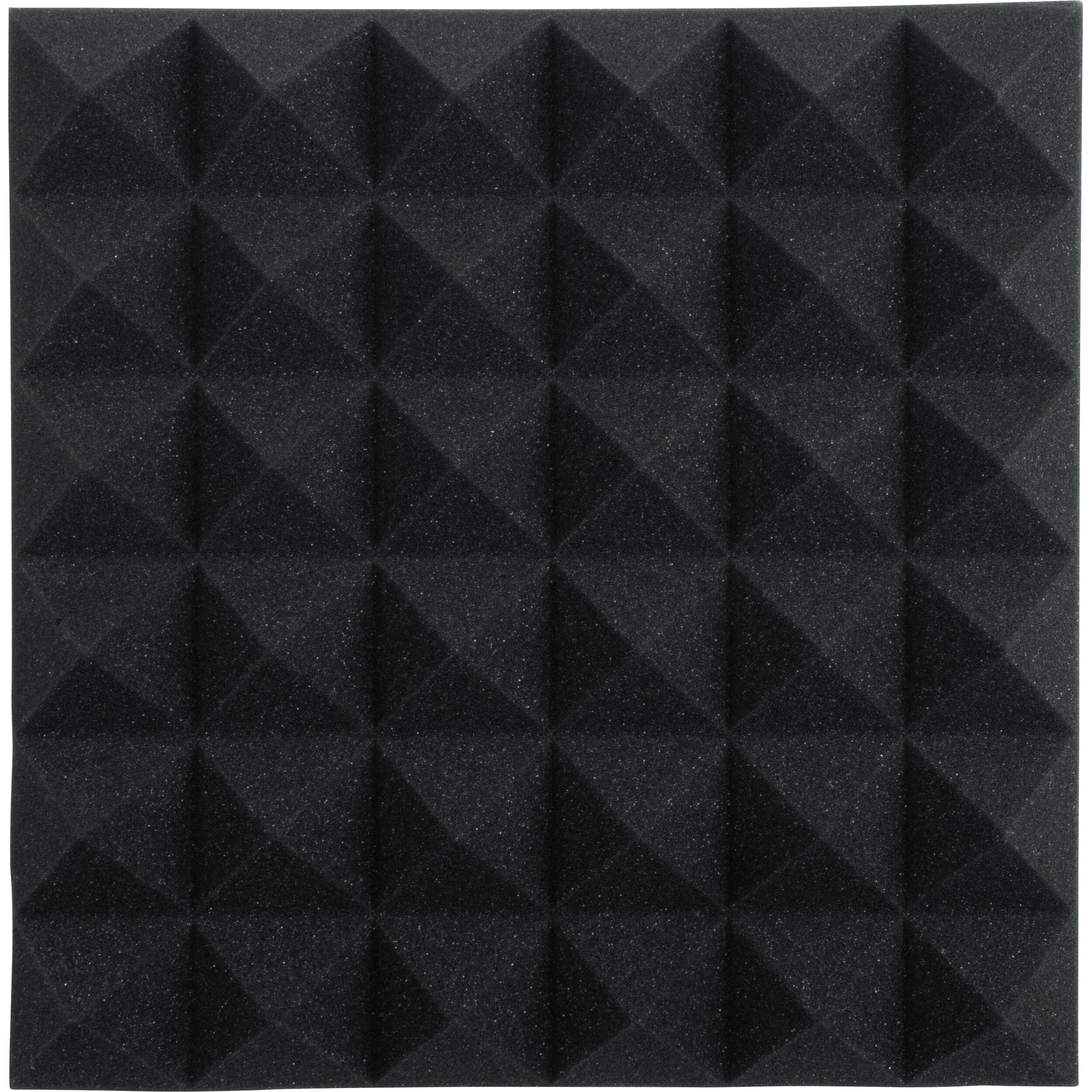 Gator Acoustic Pyramid Panel 12x12" (Charcoal, 4pcs.)