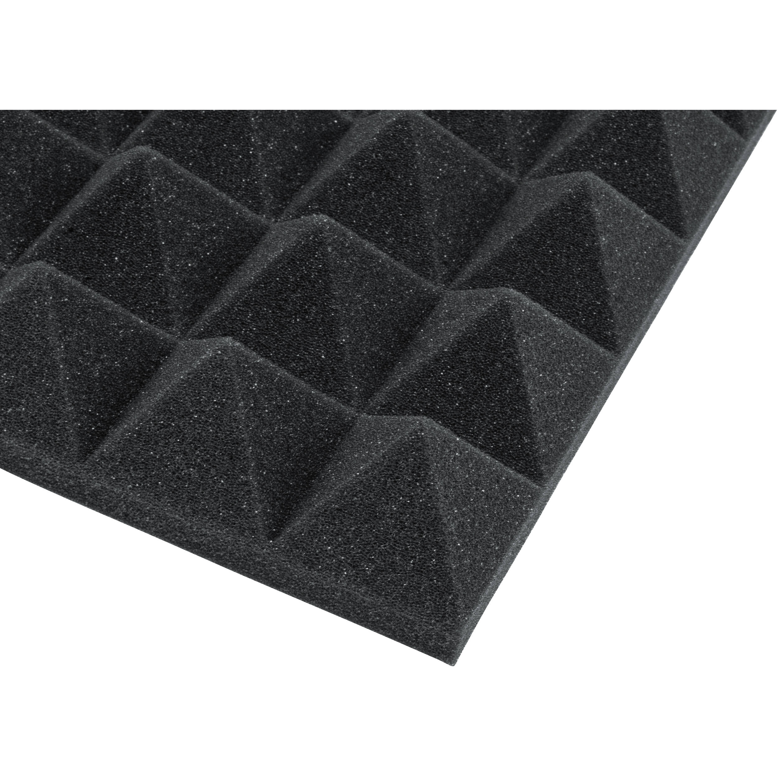 Gator Acoustic Pyramid Panel 12x12" (Charcoal, 4pcs.)
