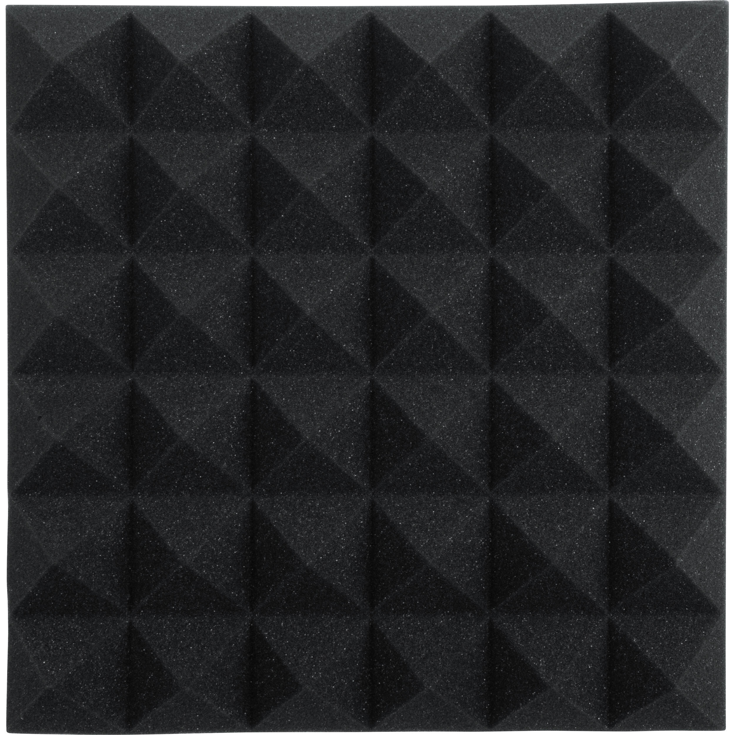 Gator Acoustic Pyramid Panel 12x12" (Charcoal, 8pcs.)