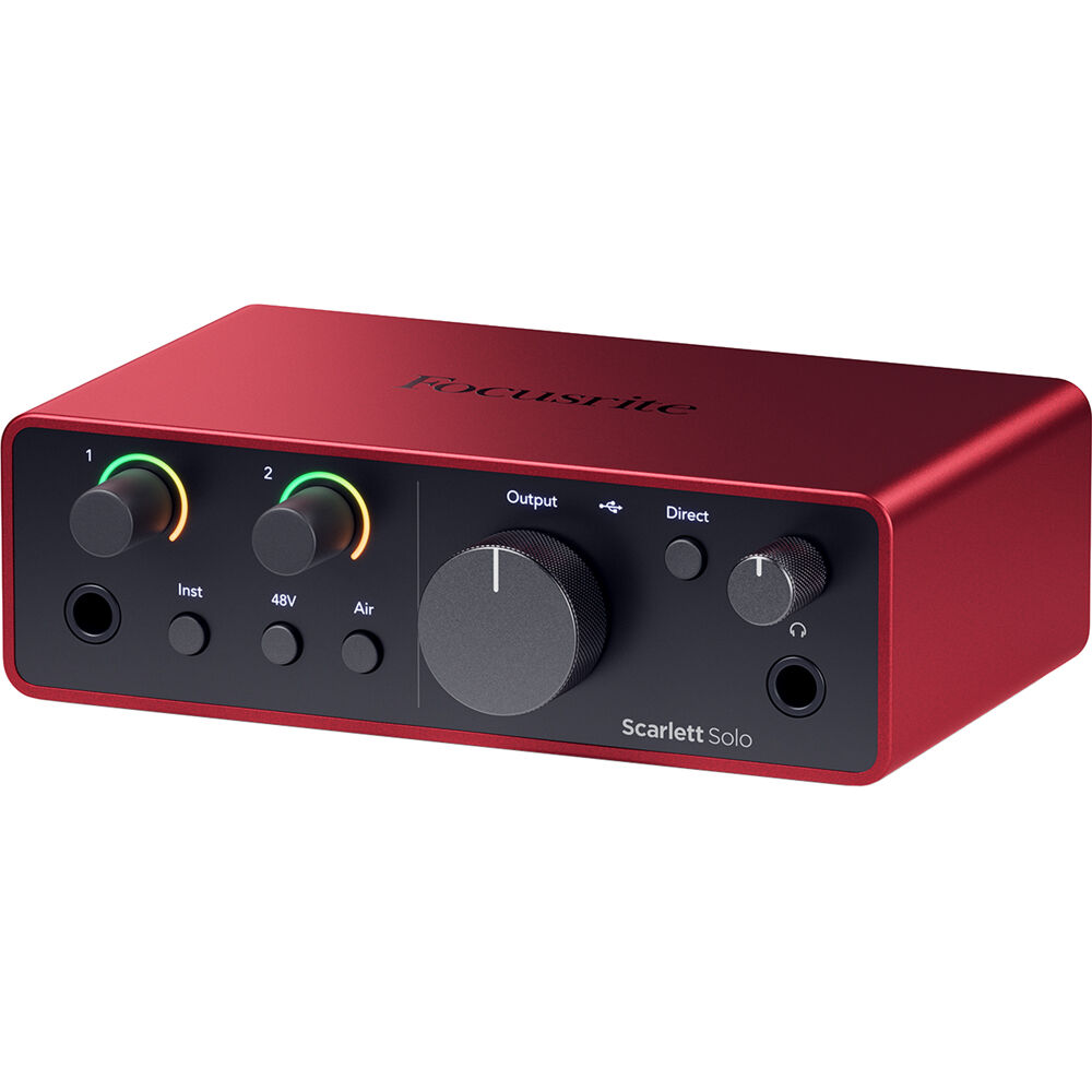 Focusrite Scarlett Solo Studio 4th Gen