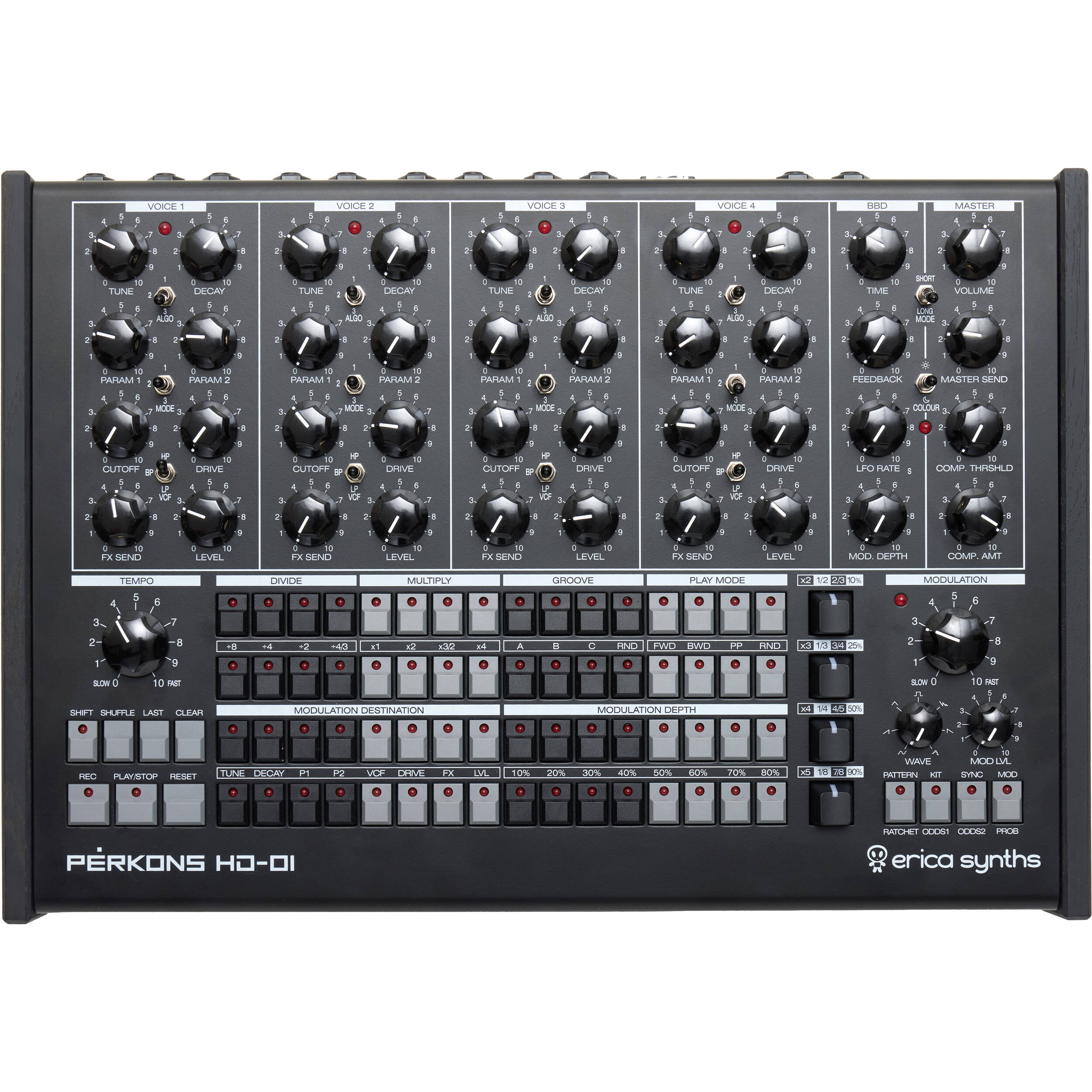 Erica Synths Perkons HD-01 (Black)