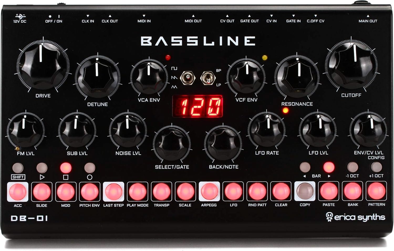 Erica Synths Desktop Bassline DB-01