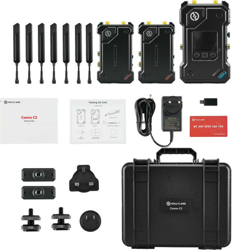 Hollyland Cosmo C2 (2TX+1RX, Wireless Video Transmission System)