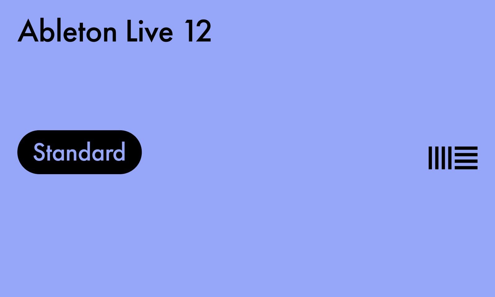 Ableton Live 12 Standard (Upgrade from Live Lite)