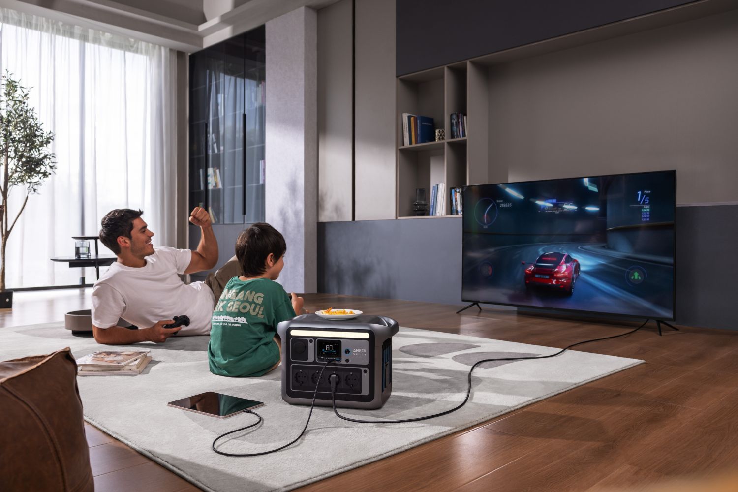Anker Solix C1000X Portable Power Station (1056Wh, 1800W)