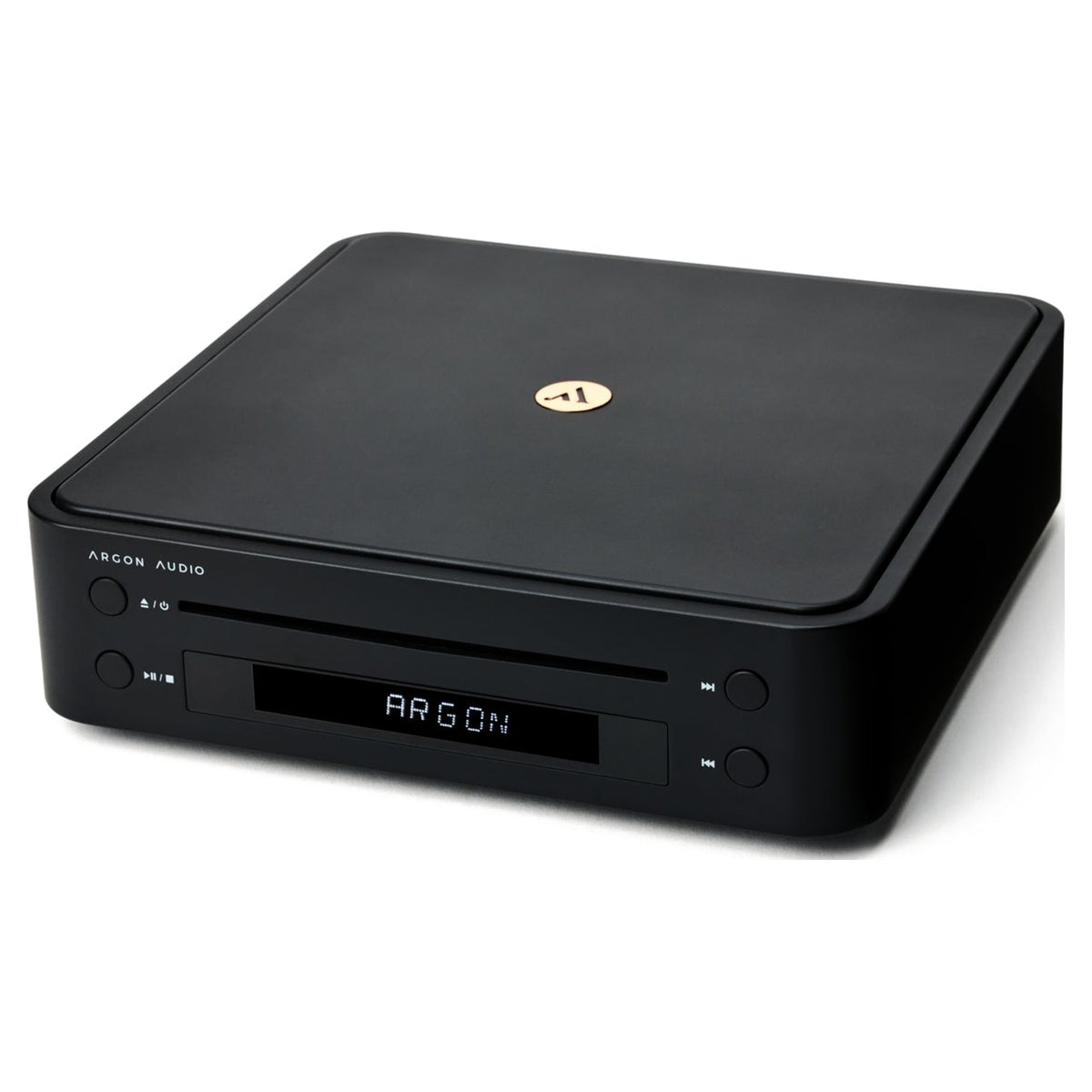 Argon Audio CD1 Black, three-quarter view