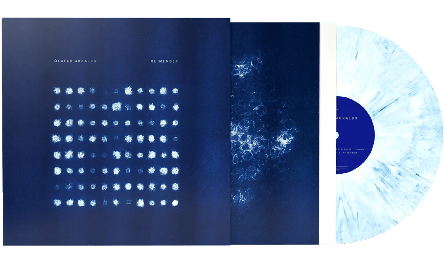 Ólafur Arnalds - re:member (White & Blue Marble) Vinyl LP