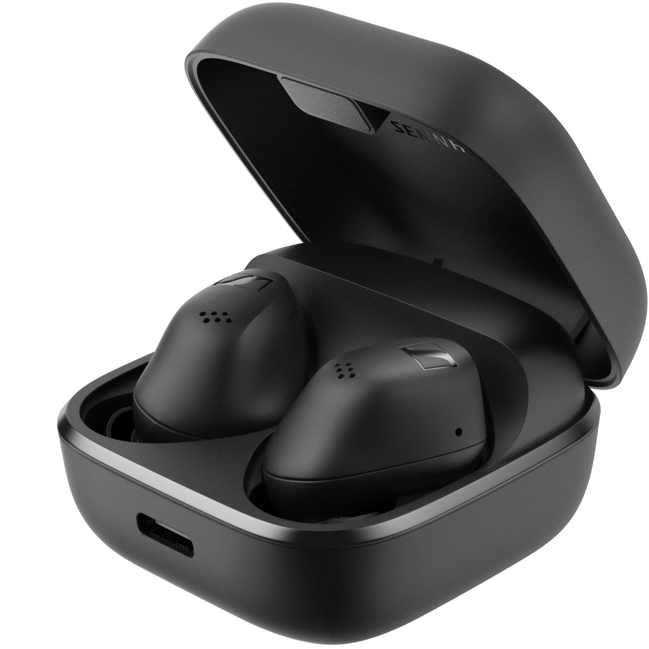 Sennheiser Accentum True Wireless true wireless earbuds, black, front view