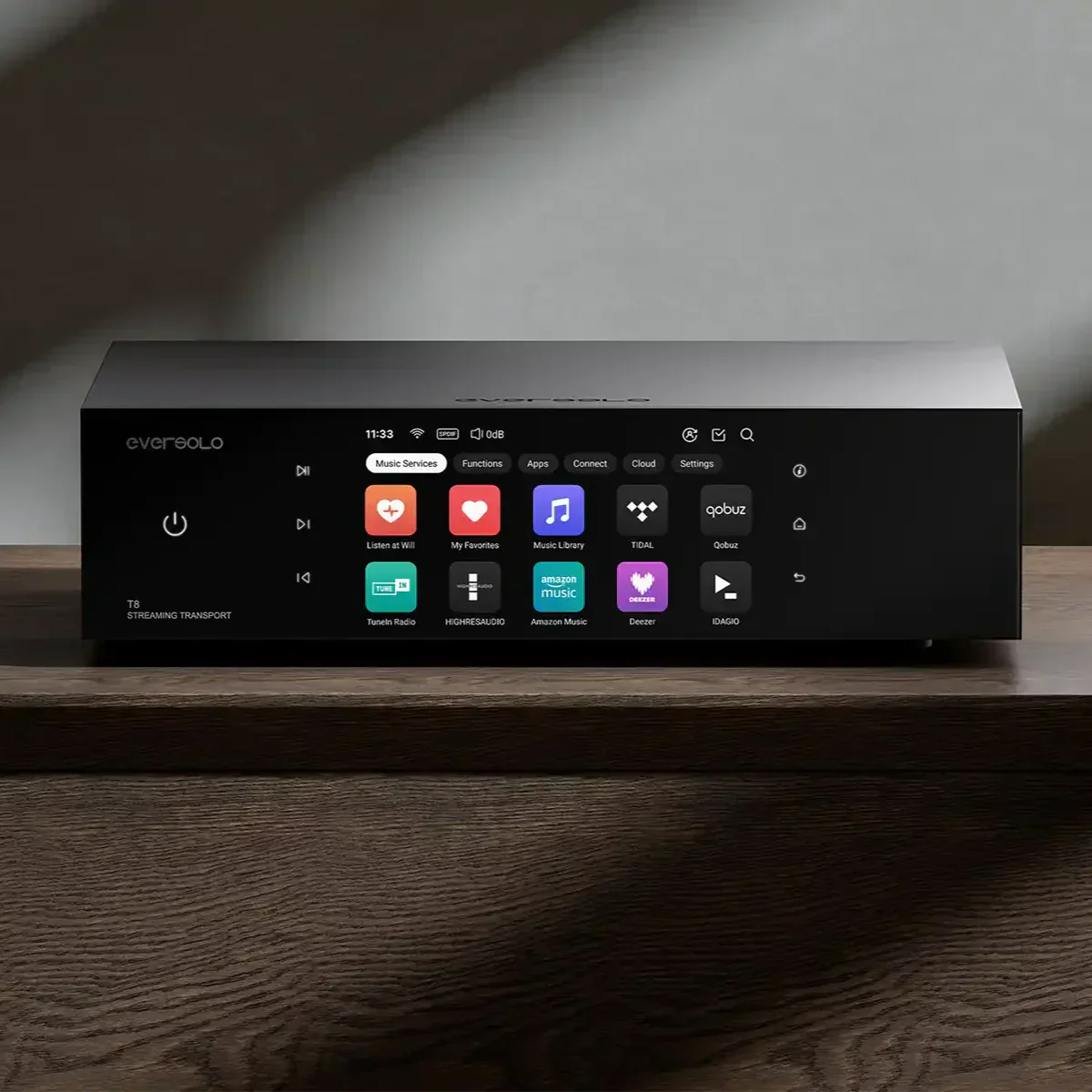 Eversolo T8: High-End Streaming Transport with Pure Digital Precision