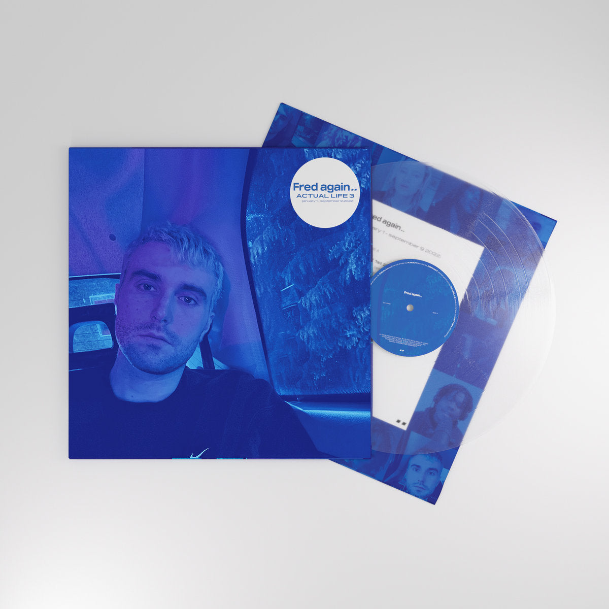 Fred again.. - Actual Life 3 (January 1 - September 9 2022) (Clear) Vinyl LP