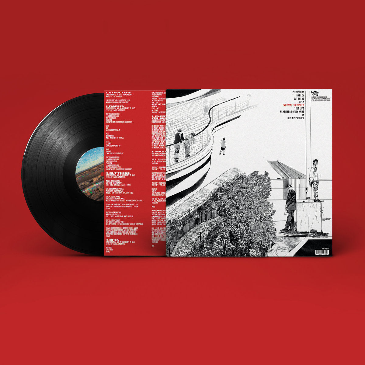 Water From Your Eyes - Everyone's Crushed (Black) Vinyl LP