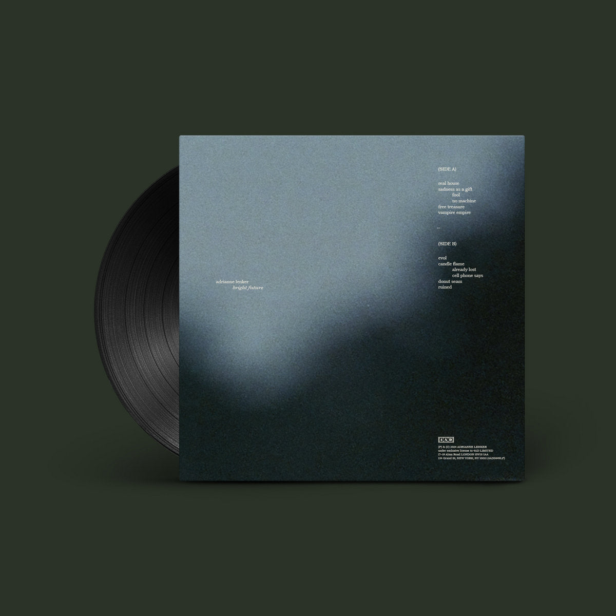 Adrianne Lenker - Bright Future (Black) Vinyl LP