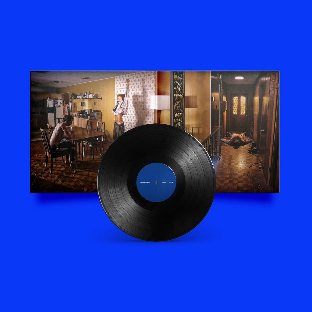 Black vinyl LP of Perfume Genius' Glory album, featuring indie rock and pop music, released by Matador Records.