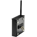 Pro-Ject Wireless Box E Bluetooth and Wi-Fi audio receiver showing front view with controls and indicator lights.