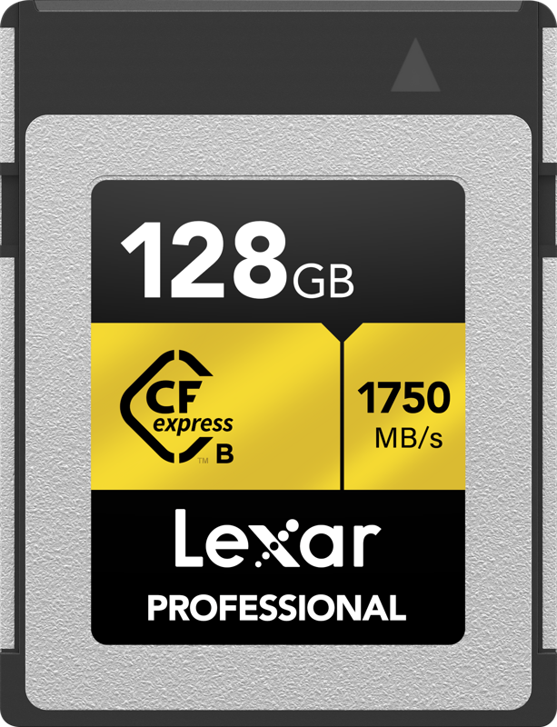 Lexar CFexpress Pro Gold R1750/W1500 128GB Memory Card