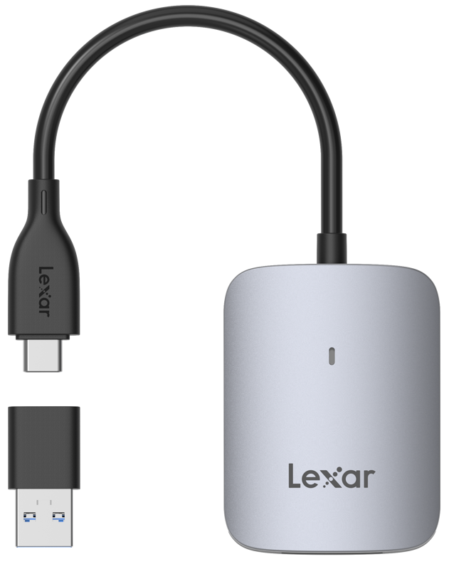 Lexar CFexpress Type A Card Reader (LRW515U) (USB-A / USB-C)
