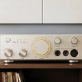 FiiO Class A discrete desktop headphone amplifier front panel