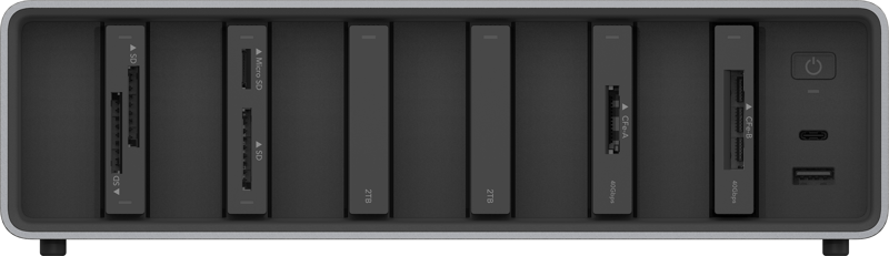 Lexar Workflow Go (with Thunderbolt4 Uplink, 6 Module Bay)