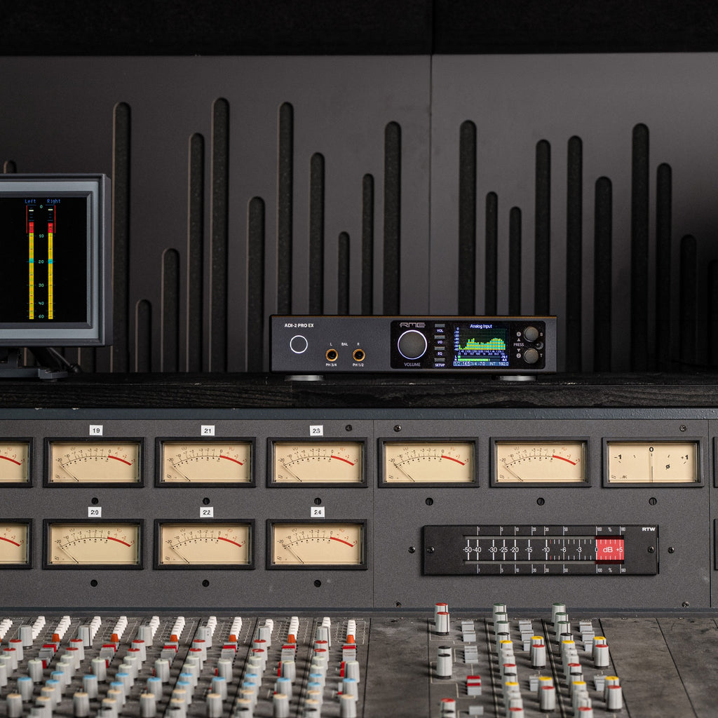 RME ADI-2 Pro EX in mastering studio