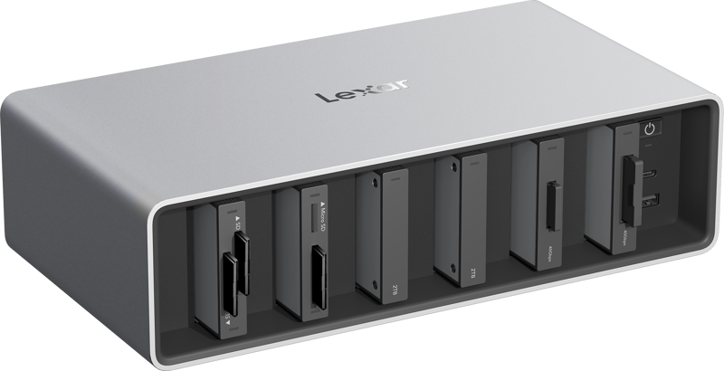 Lexar Workflow Go (with Thunderbolt4 Uplink, 6 Module Bay)