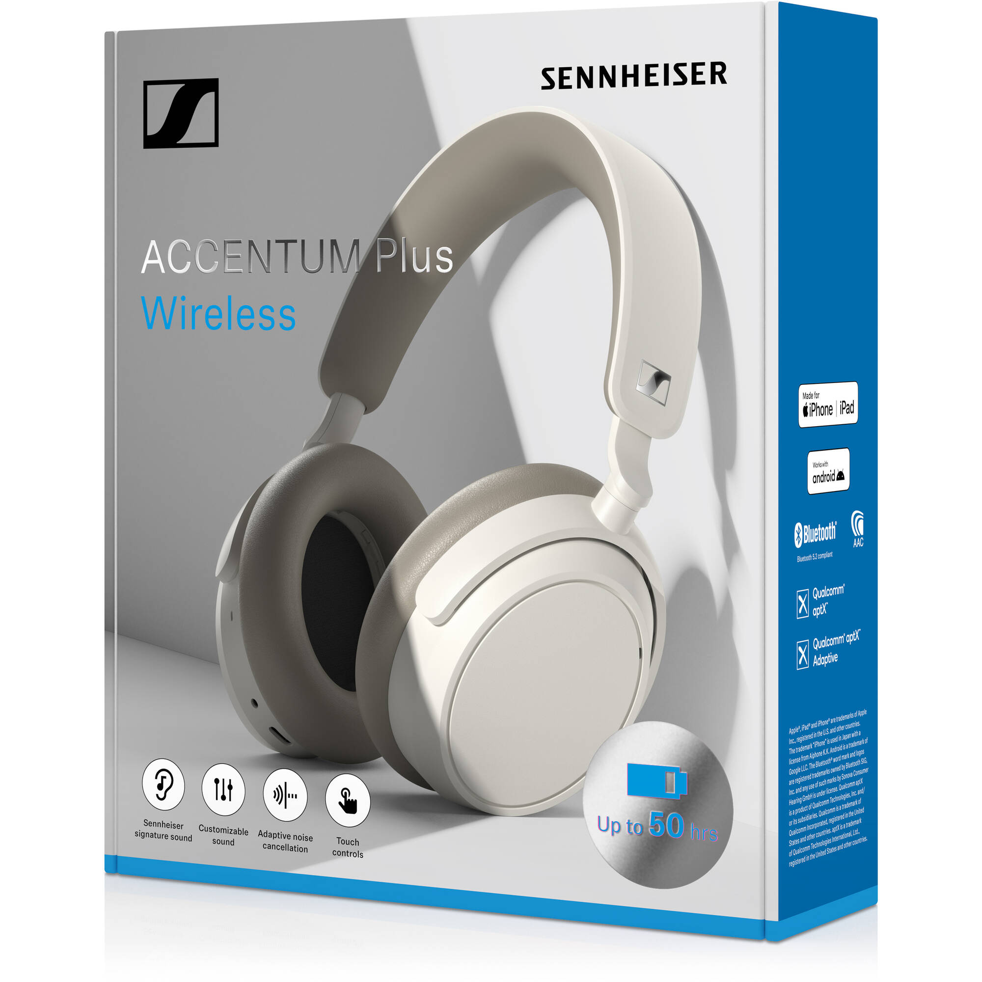 Sennheiser Accentum Plus Wireless (White)