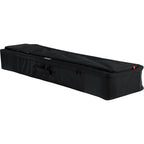 Gator G-PG-88-SLIM Pro-Go gig bag for slim 88-note keyboard, black, padded with handle and shoulder strap for easy transport.