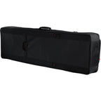 Gator G-PG-88-SLIM Pro-Go gig bag for slim 88-key keyboard, black, padded case with handles and shoulder strap for portability.