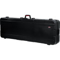 Gator GTSA-KEY88D 88-key polyester keyboard case with TSA lock, designed for protection and easy travel.