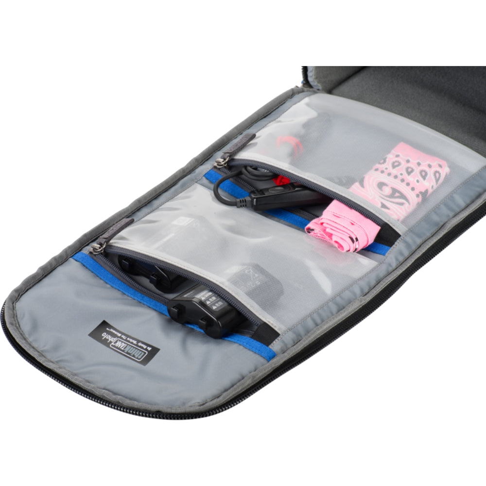 Think Tank StreetWalker V2.0 video equipment bag with multiple compartments and padded straps for professional camera gear.