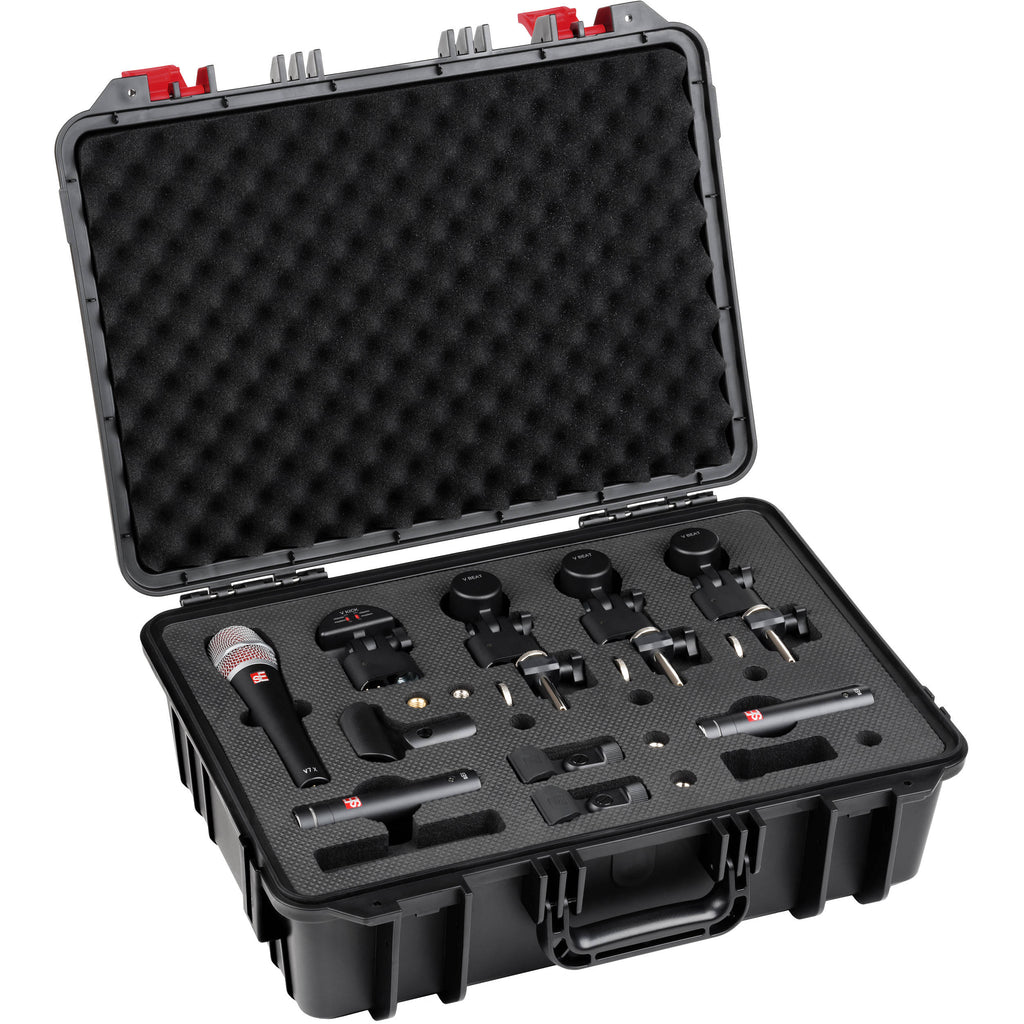 SE Electronics V Pack Arena dynamic microphones set with multiple microphones for live vocals and stage performances.