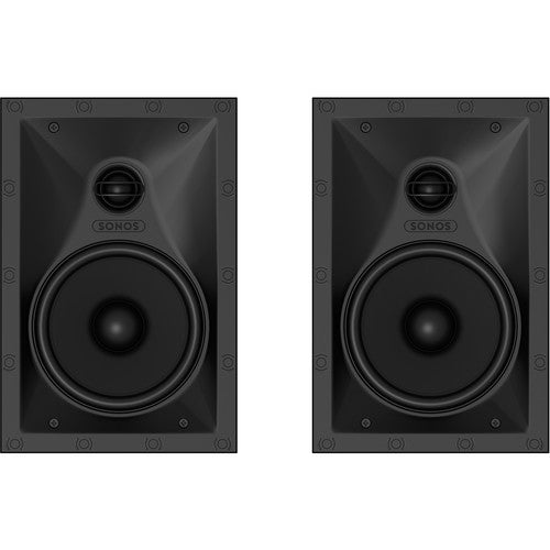 Sonos In-Wall Speakers (Pair, White)
