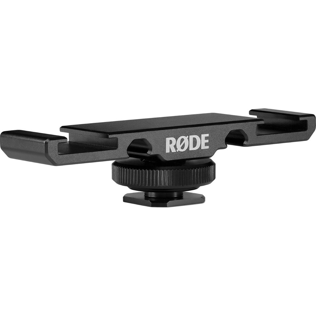 Rode DCS-1 microphone mount holder for secure placement and vibration reduction of audio equipment.