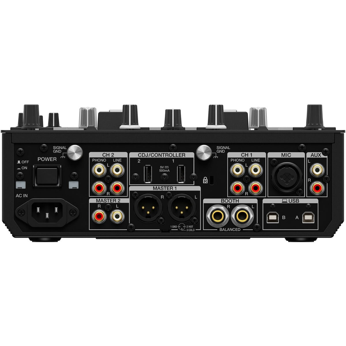 Pioneer DJM-S7 DJ mixer with sleek design and intuitive controls for seamless mixing and performance.
