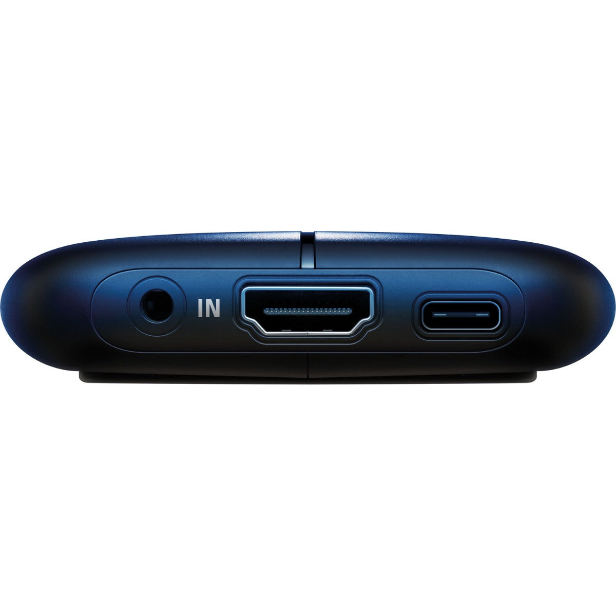 Elgato Game Capture HD60 S+ card reader with sleek design and ports for seamless gaming capture.