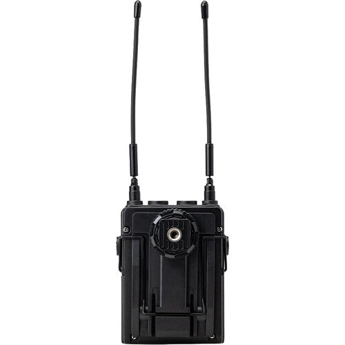 Saramonic UwMic9s Kit 2 professional wireless microphone system with two transmitters and one receiver, compact and portable.