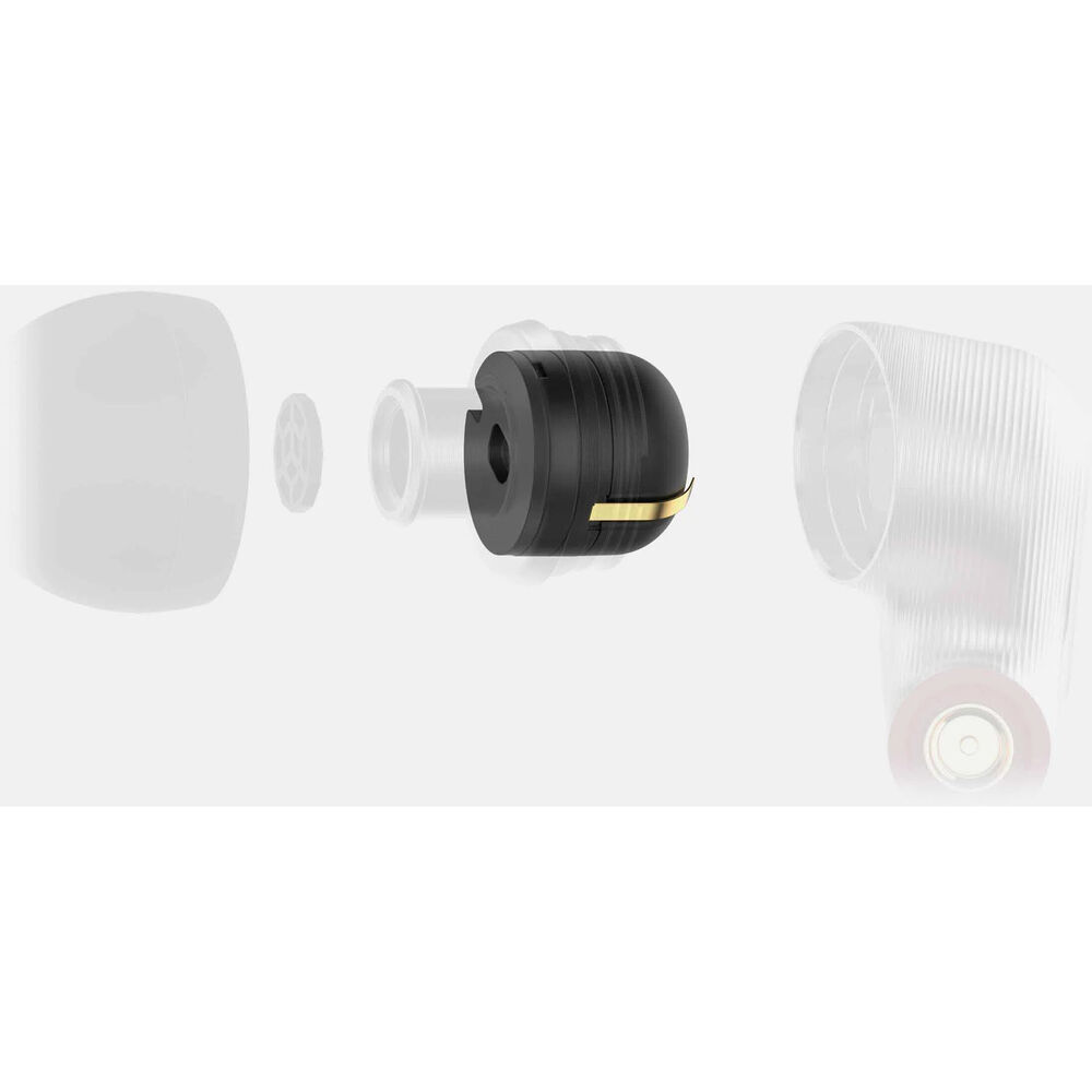 Sennheiser IE 900 high-end in-ear headphones with sleek black design and detailed ear tips for premium sound quality.