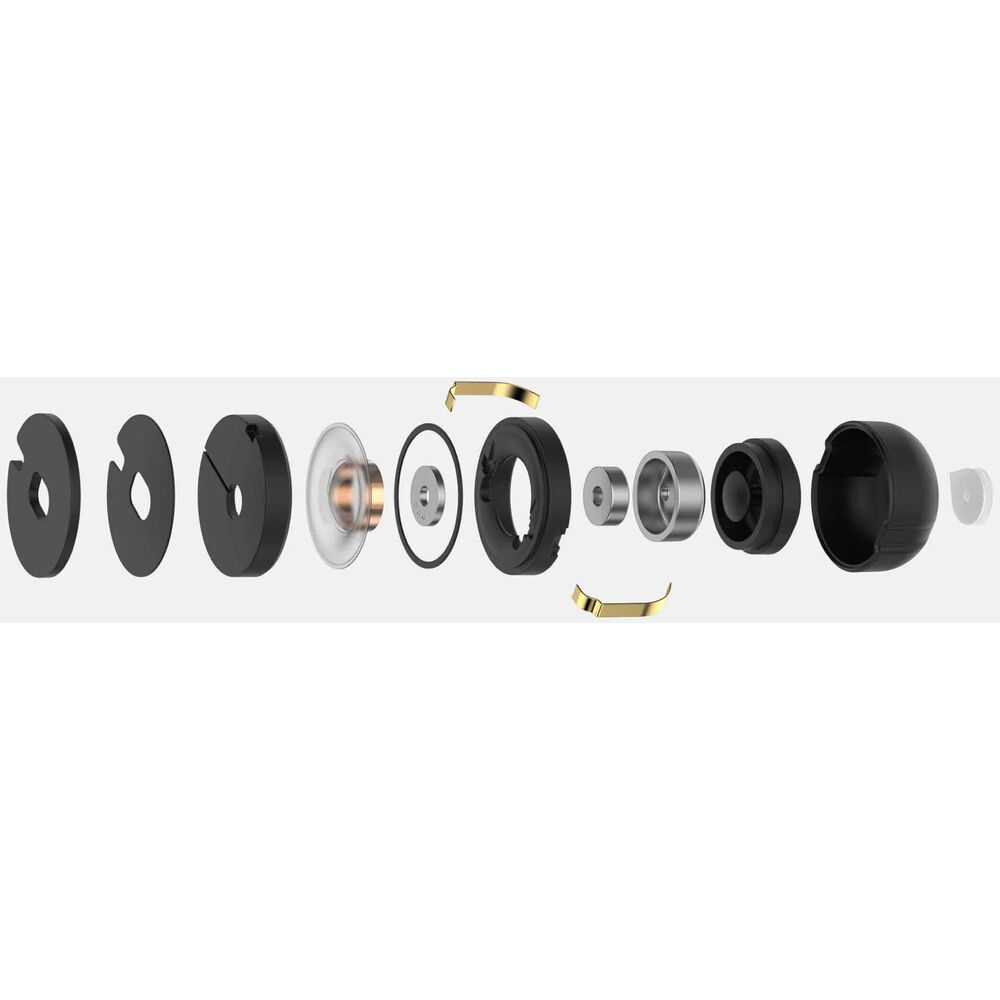 Sennheiser IE 900 high-end in-ear headphones with sleek black design and premium build quality.