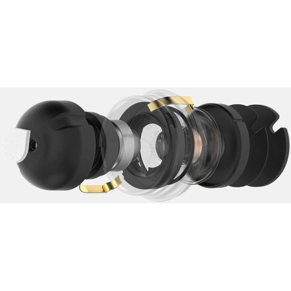 Sennheiser IE 900 in-ear headphones with sleek black design, featuring premium sound quality and ergonomic fit.