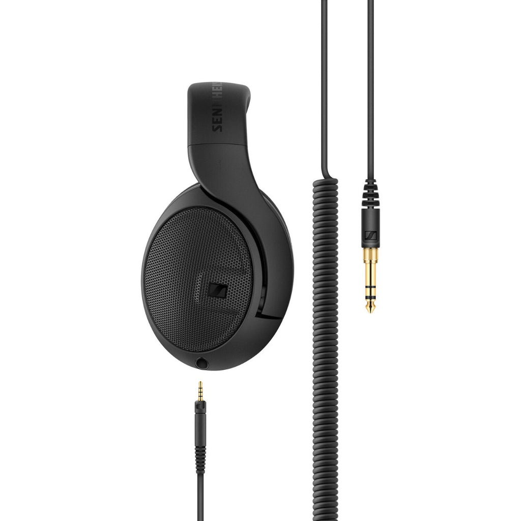 Sennheiser HD 400 Pro studio headphones with over-ear design and adjustable headband, black color, and padded ear cups.