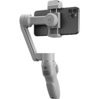 Zhiyun Smooth Q3 Combo stabilizer and gimbal for smartphones, showing its compact design and control handle.