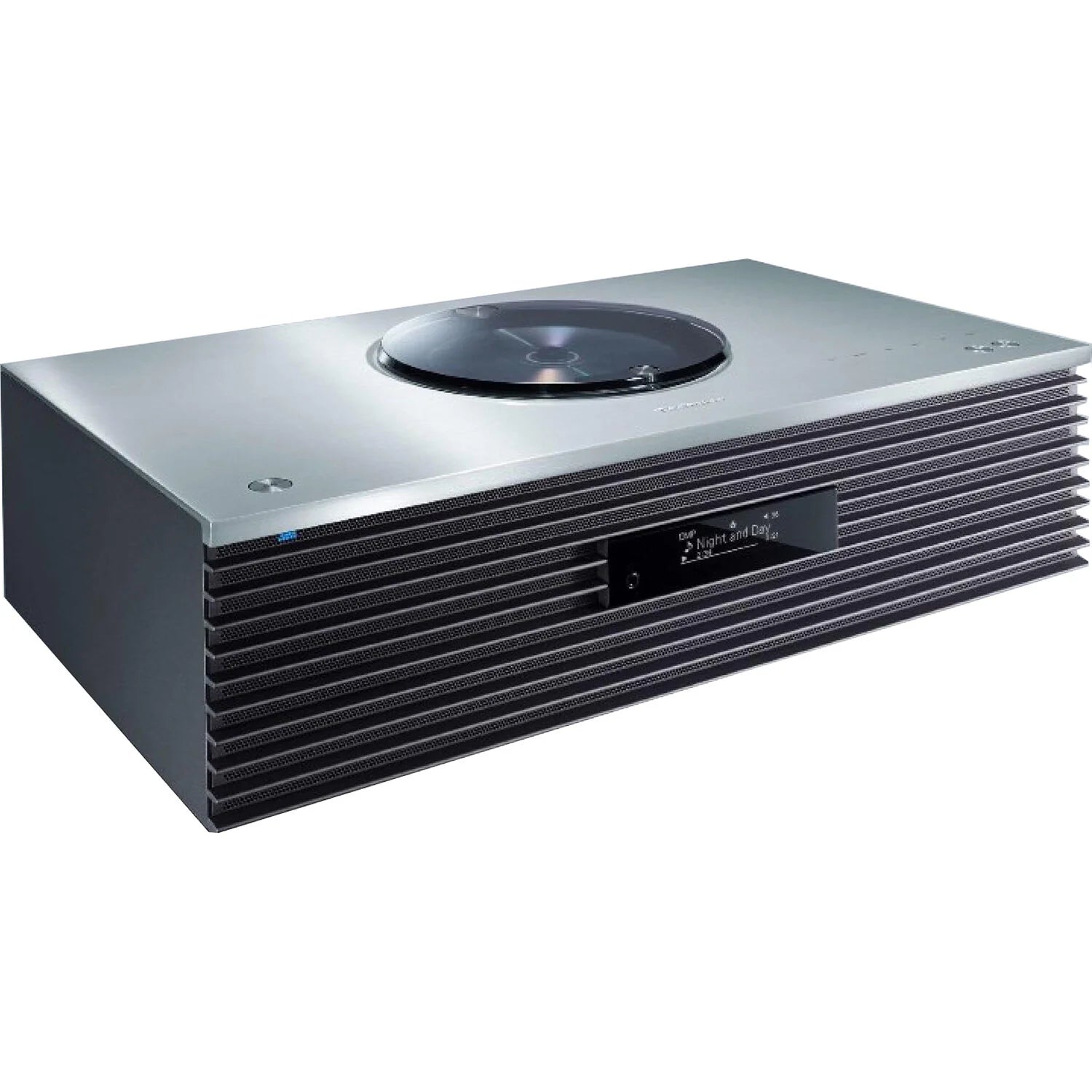 Technics SC-C70MK2 CD player with sleek black design and digital display, showcasing modern audio equipment for high-quality sound.