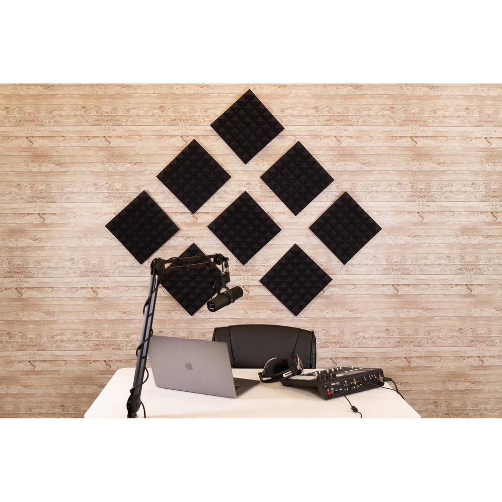 Gator Acoustic Pyramid Panel 12x12" (8pcs.)