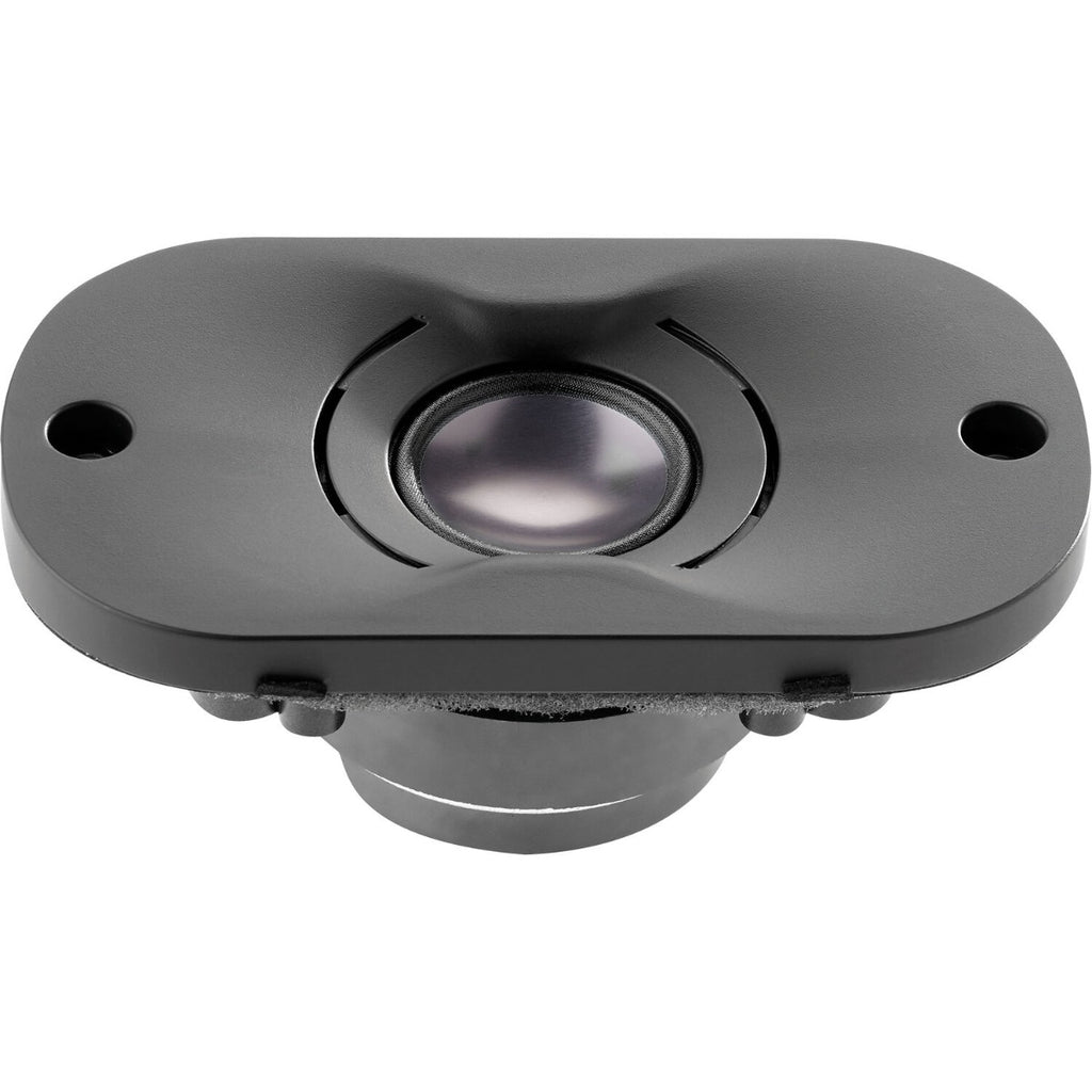 Focal Alpha Twin Evo mid-field and main studio monitors, featuring sleek black speakers with control knobs and connection ports.