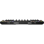 Reloop Mixon 8 Pro DJ controller featuring vibrant pads, rotary knobs, and a sleek design for professional mixing.
