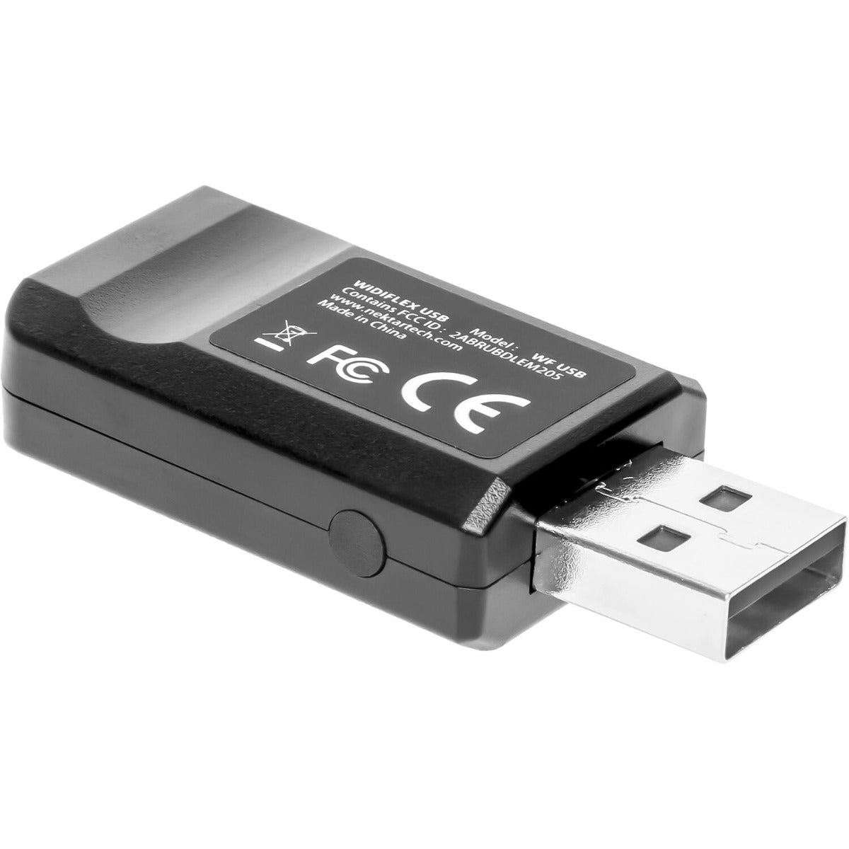 Nektar Widiflex USB MIDI cable connected to electronic music equipment, showing its compact design and USB connector.