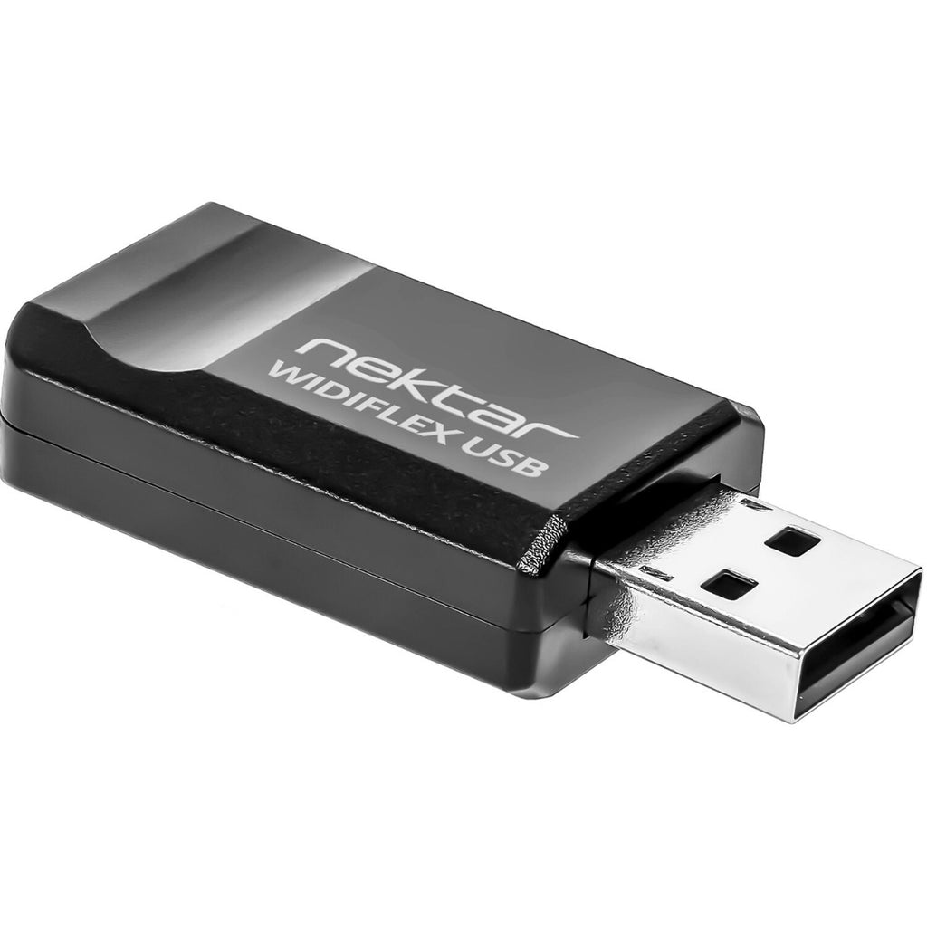 Nektar Widiflex USB MIDI cable with connectors visible, used for connecting MIDI devices to computers for music production.
