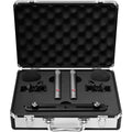 Austrian Audio CC8 stereo condenser microphones set with dual microphones and accessories on a stand.