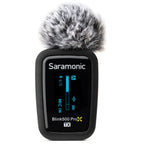 Saramonic Blink500 ProX B1 wireless microphone system with compact transmitter and receiver for creators.