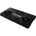Pioneer DJ DDJ-REV5 DJ controller with jog wheels, mixer, and performance pads for professional DJ setup.